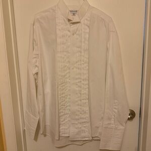 EXCELLENT CONDITION, JOSEPH & FEISS TUXEDO SHIRT, 17 1/2 34/35